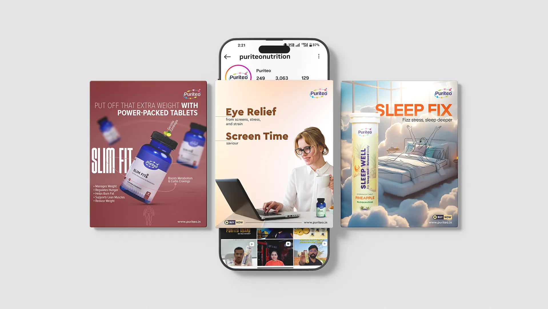 Puriteo Social Media