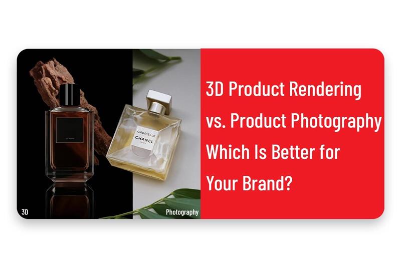 3D Product Rendering vs. Product Photography: Which One Wins in the Digital Age?