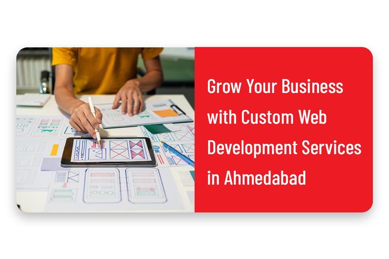 Grow Your Business with Custom Web Development Services in Ahmedabad.