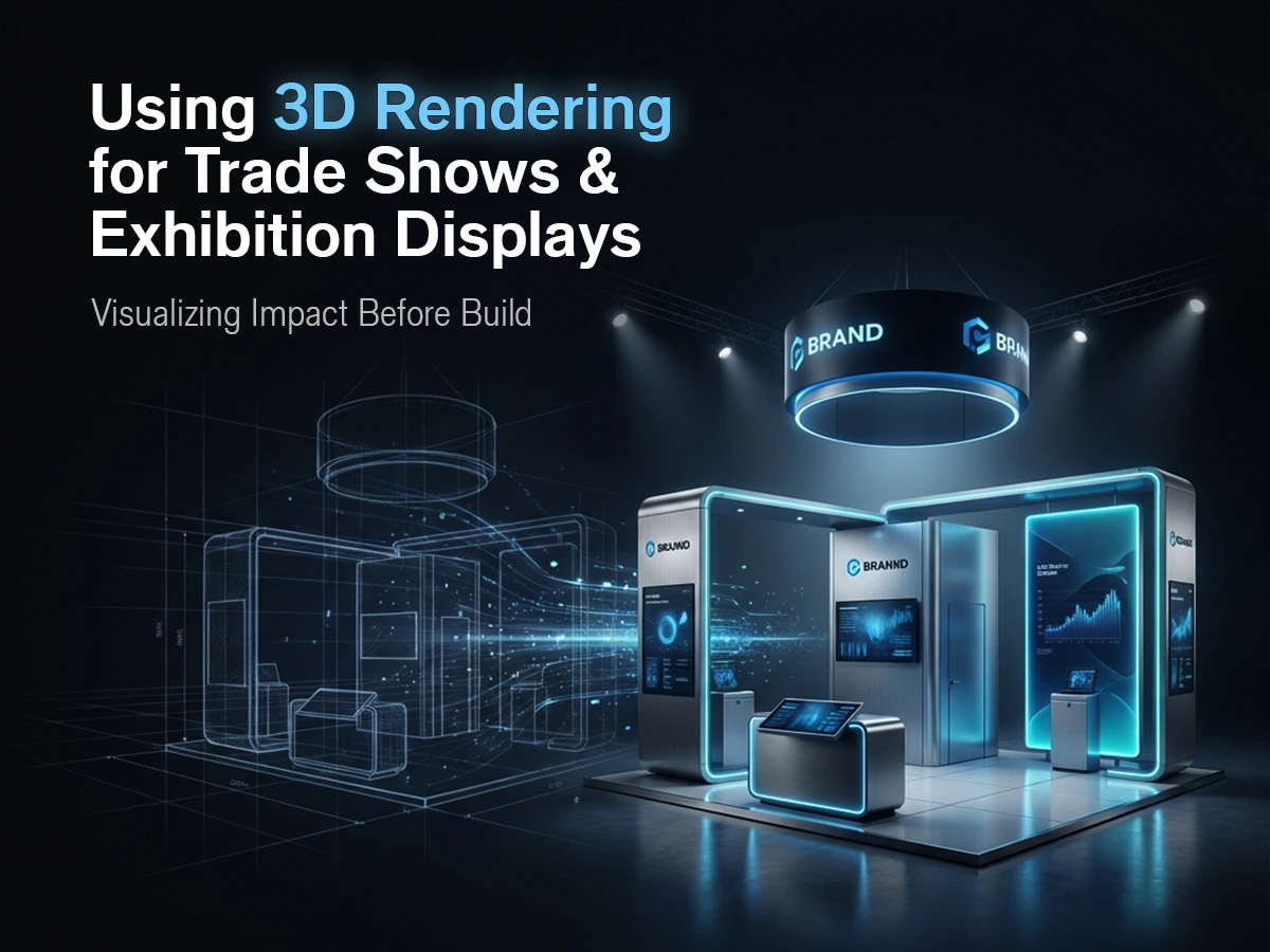 Using 3D Rendering for Trade Shows and Exhibition Displays