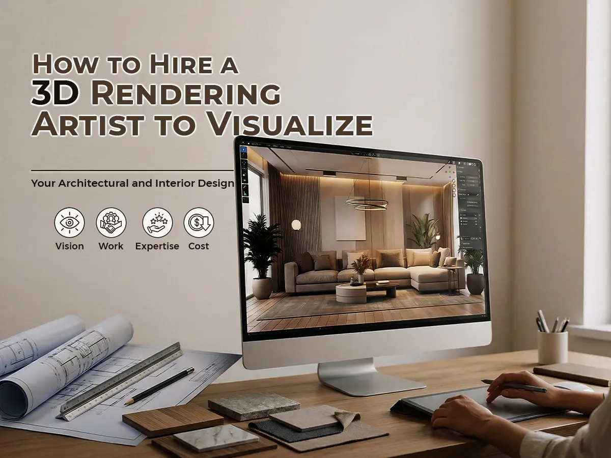 How to Hire a 3D Rendering Artist to Visualize Your Architectural and Interior Design